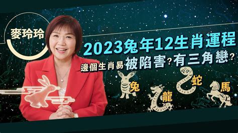 屬兔 2023 運勢|麥玲玲2023兔年運程｜12生肖運勢完整版+吉星凶星開運貼